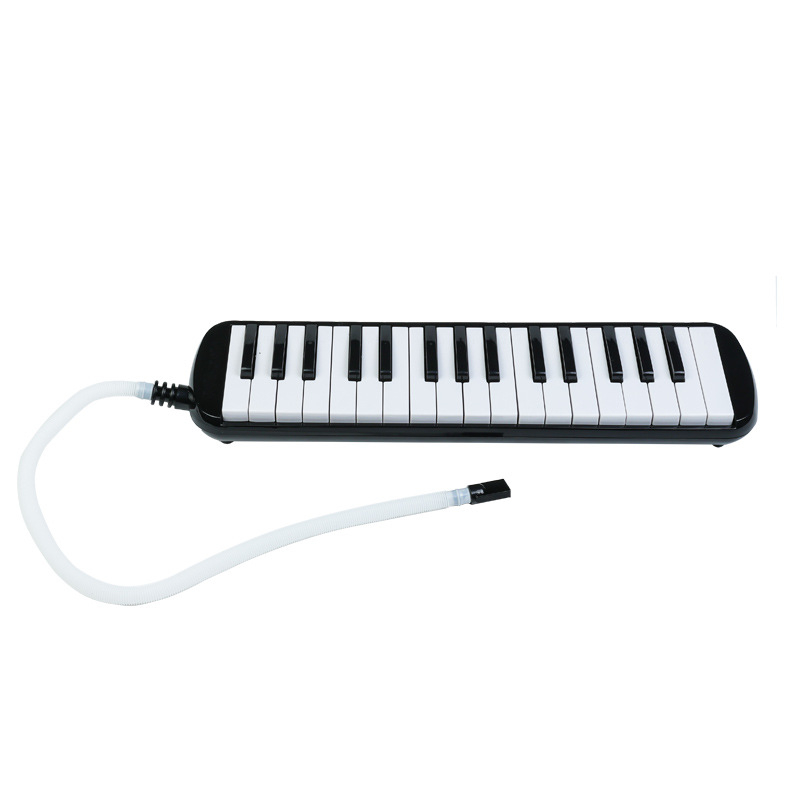 32-klávesová harmonika s mäkkým puzdrom pre deti, pre začiatočníkov, plastové telo, 101+ demonstračných skladieb
