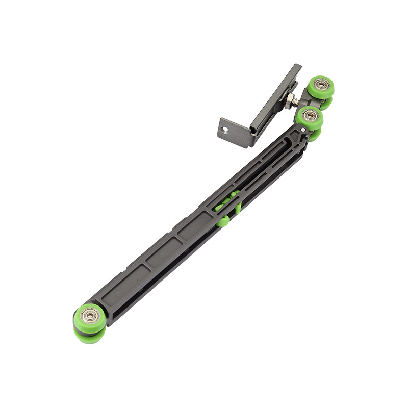 Kotač za spojna klizna vrata, materijal: cink legura + najlon, Ø455 mm, nosivost 80 kg, debljina zida 2,5 mm