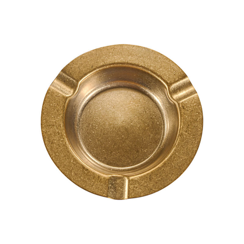 Scrumiere din oțel inoxidabil, stil retro, design special, potrivit pentru exterior, imprimare a logo-ului disponibilă.