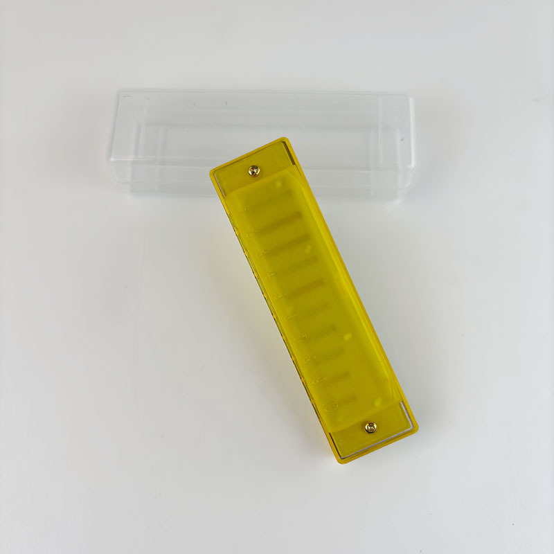 Kromatska harmonika, 10 rupa, model NH0908-007-012, pakiranje u pladnju, materijal zvučnih otvora: plastika