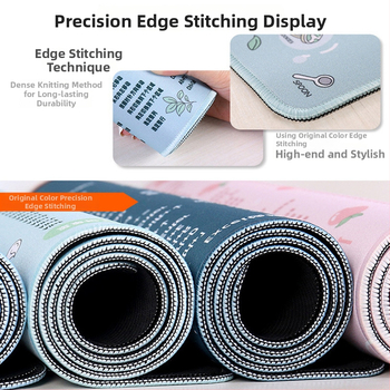 Pad ποντικιού από ύφασμα και καουτσούκ, μονής όψης, αντιολισθητικό, στήριγμα καρπού, με μεταφορά θερμότητας