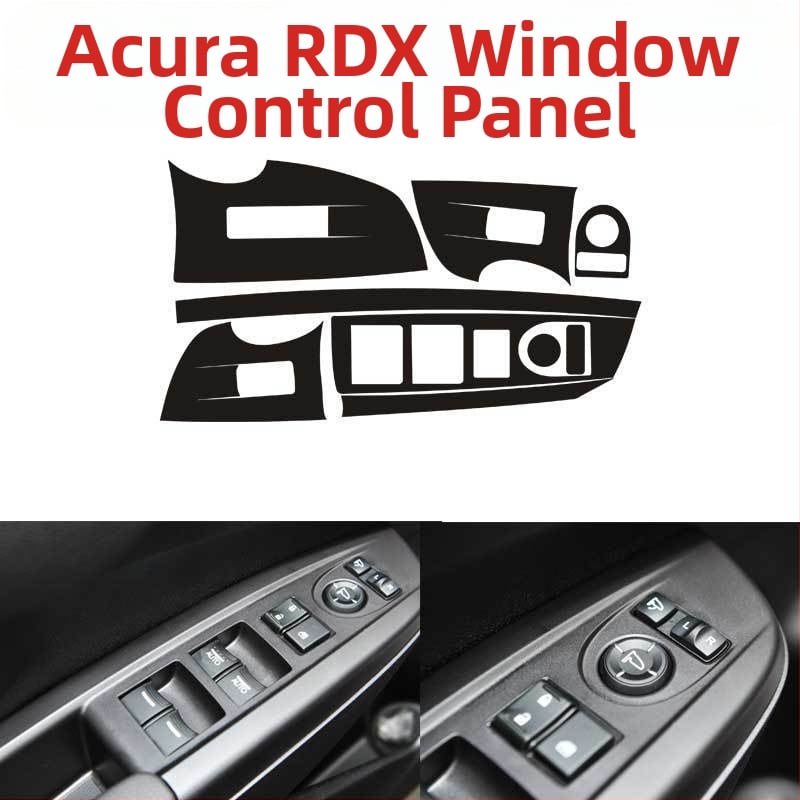 Колесен хъб стикер - Неръждаема стомана, Карикатурен модел, По поръчка, Монтаж с присоска, Acura RDX