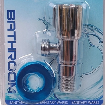 JM-08 Valvă unghiulară, oțel inoxidabil cu nucleu de cupru, debit mare, pentru toaletă, boiler de bucătărie și baterii de lavoar, stil modern minimalist