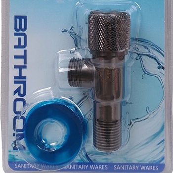 JM-08 Valvă unghiulară, oțel inoxidabil cu nucleu de cupru, debit mare, pentru toaletă, boiler de bucătărie și baterii de lavoar, stil modern minimalist