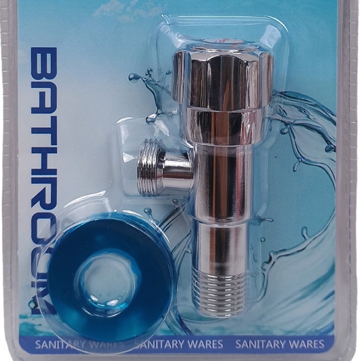 JM-08 Valvă unghiulară, oțel inoxidabil cu nucleu de cupru, debit mare, pentru toaletă, boiler de bucătărie și baterii de lavoar, stil modern minimalist