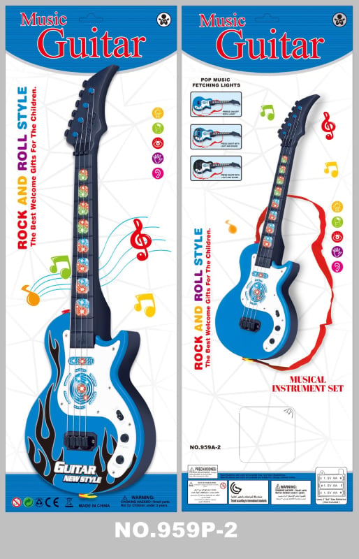 Gitarica/bass igračka od ABS-a za djecu 4–6 godina