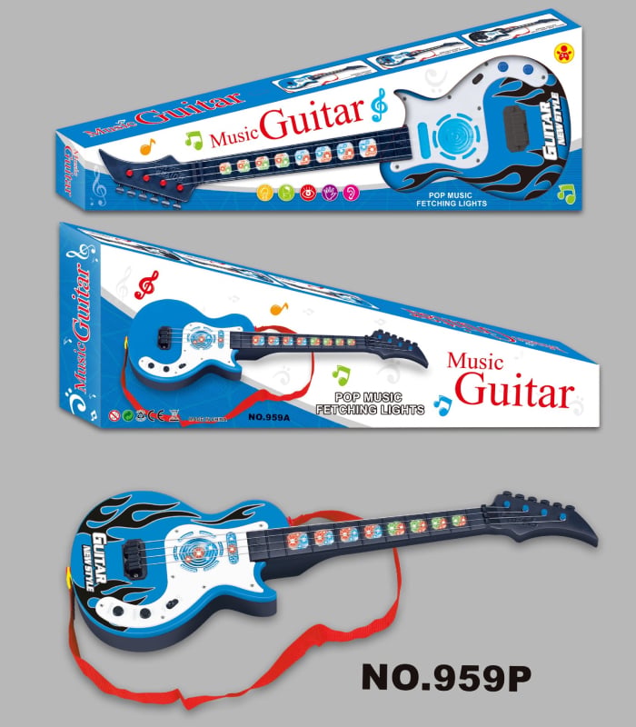 Gitarica/bass igračka od ABS-a za djecu 4–6 godina