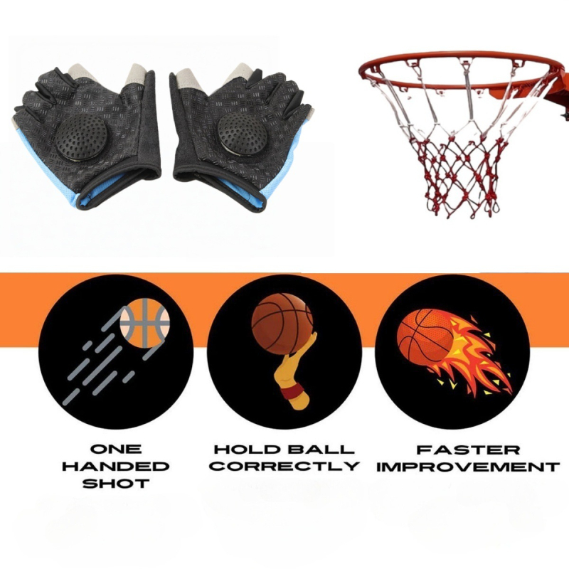 Детски ръкавици за контрол на топката – трениране на пръстите, баскетбол и футбол, ABS, 015, YS0C-A1, персонализирана обработка, печат на лого