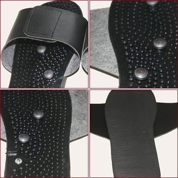 Πέδιλα μασάζ ποδιών με μασάζ σημείων βελονισμού, τροφοδοσία USB/AC, έλεγχος με καλώδιο χειρός, μηχανική λειτουργία