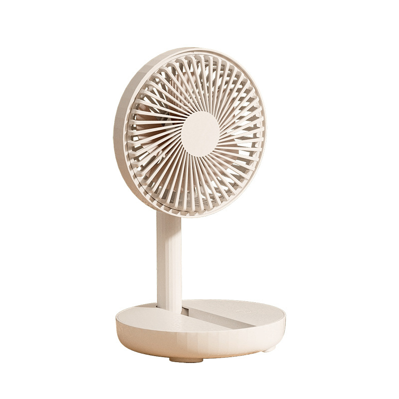 USB επιτραπέζιος ανεμιστήρας με ενσωματωμένη μπαταρία, 5 λεπίδες, αναδιπλούμενο σχέδιο, κινητήρας χωρίς ψήκτρες, USB τροφοδοσία, 3 ταχύτητες