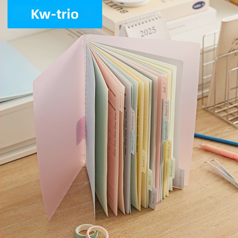 Kalendar s listovima Gy-a4 Plan 2026, 13 listova, papir s dvostrukim offsetom, Kw-trio Kedeyou