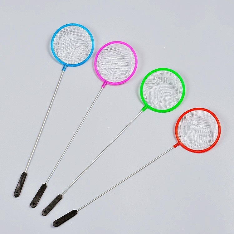 Kompaktna okrugla mreža za kućni akvarij, proširiva, s izuzetno gusto mrežom, plastična