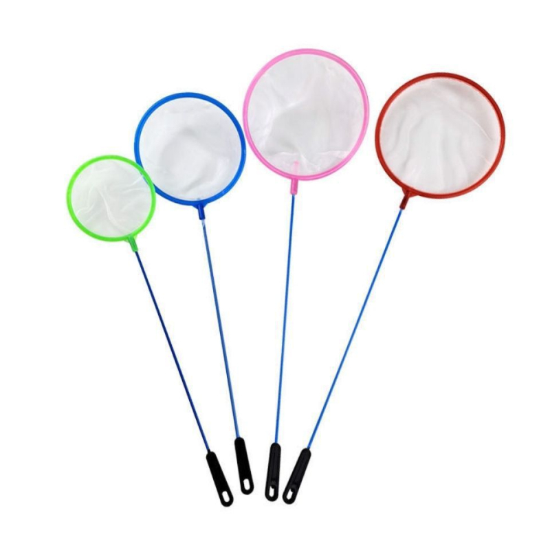 Kompaktna okrugla mreža za kućni akvarij, proširiva, s izuzetno gusto mrežom, plastična