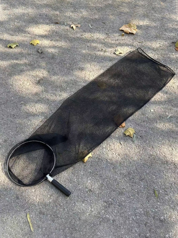 Портативна мрежеста торба за пренасяне на големи риби, дълбочина 1,5 м