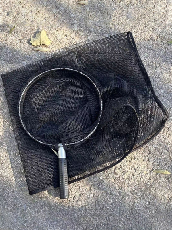 Портативна мрежеста торба за пренасяне на големи риби, дълбочина 1,5 м