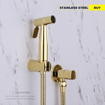 Set mlaznica za ispiranje toaleta, 304 nehrđajući čelik, navojno priključivanje, normalan tlak