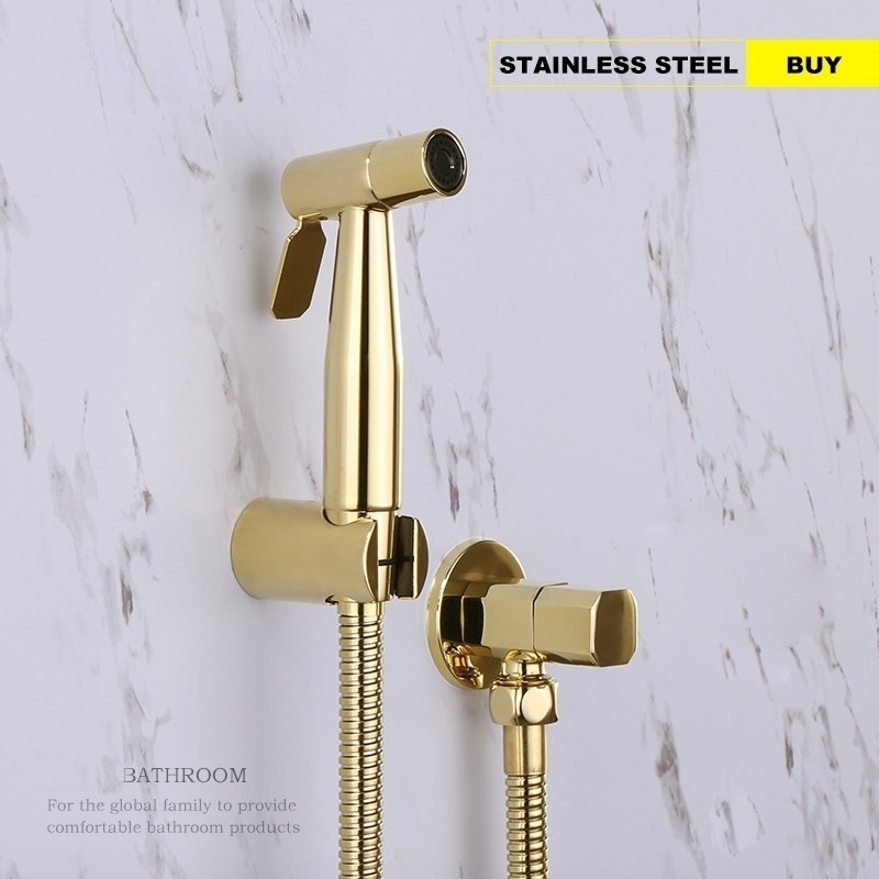 Set mlaznica za ispiranje toaleta, 304 nehrđajući čelik, navojno priključivanje, normalan tlak