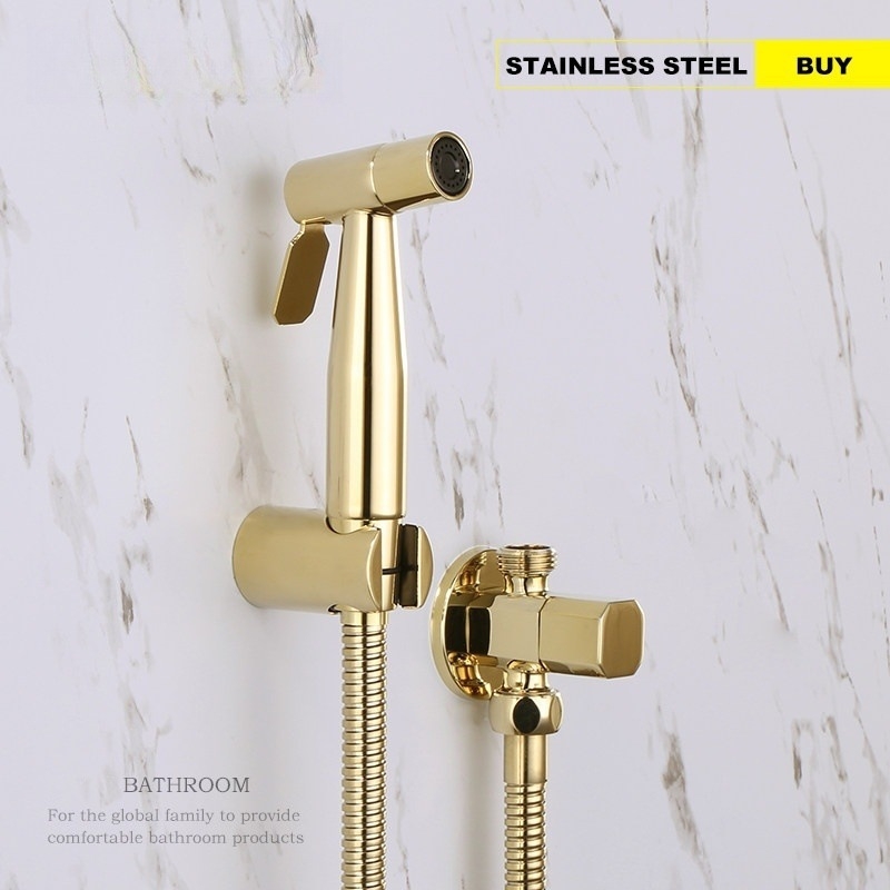 Set mlaznica za ispiranje toaleta, 304 nehrđajući čelik, navojno priključivanje, normalan tlak