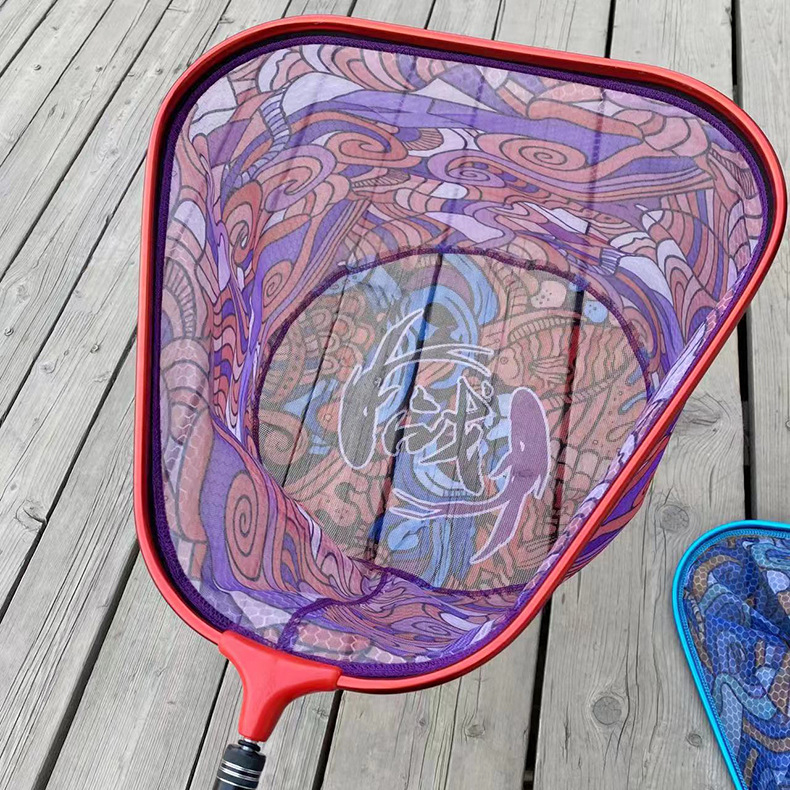 Алуминиева триъгълна глава за риболовна мрежа, разглобяема, за мрежова торба (35/40/45)