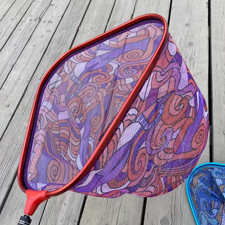 Алуминиева триъгълна глава за риболовна мрежа, разглобяема, за мрежова торба (35/40/45)