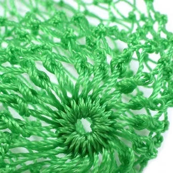 Алуминиева сплавна глава за голям улов — мрежа с квадратна или кръгла глава и дълбока джоба; дълбочина 70 см, носимост 30 кг, тегло 1,5 кг, нейлонова мрежа с 36 нишки