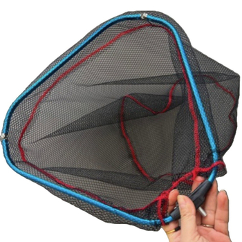 Алуминиева сплав триъгълна сгъваема риболовна мрежа с 8 мм съединител