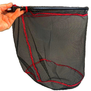 Алуминиева сплав триъгълна сгъваема риболовна мрежа с 8 мм съединител