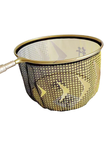 Глава на уловна мрежа от въглеродни влакна, дълбока и здрава, без куки