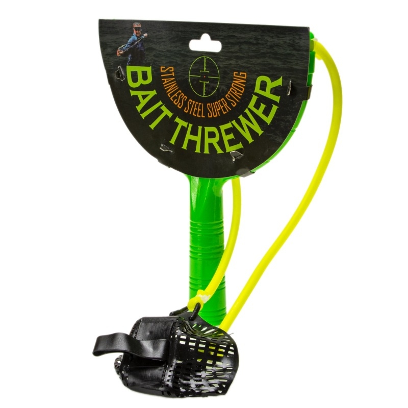 TOPly slingshot ribarska prak s mrežnim džepom – ABS materijal