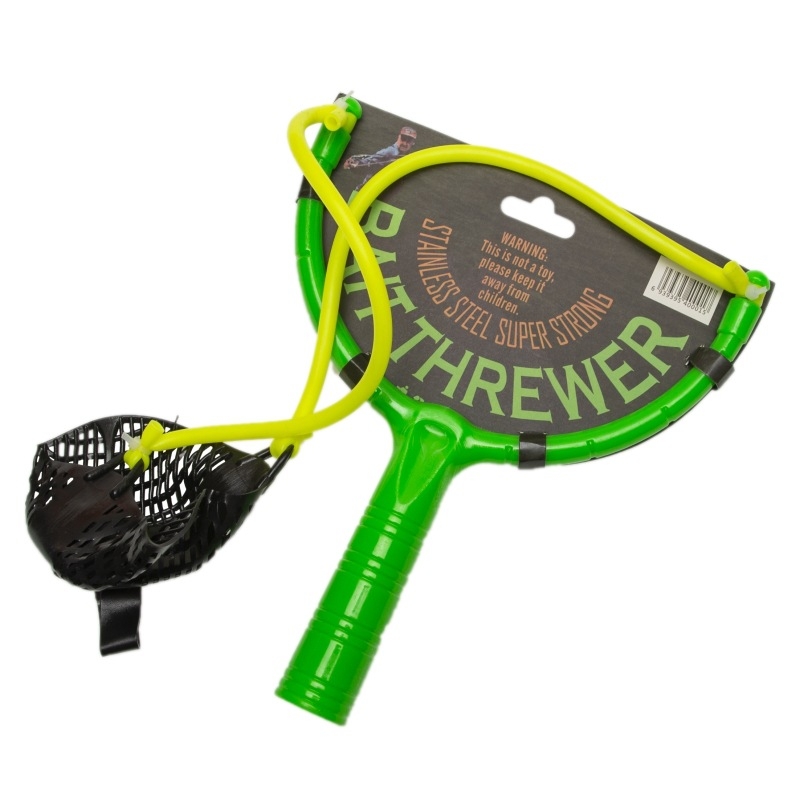 TOPly slingshot ribarska prak s mrežnim džepom – ABS materijal