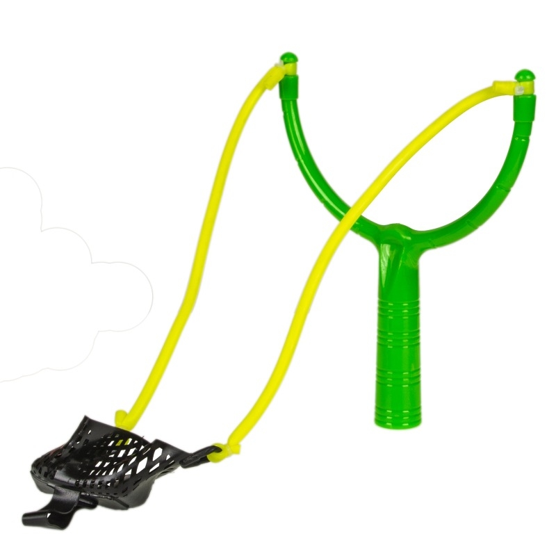 TOPly slingshot ribarska prak s mrežnim džepom – ABS materijal