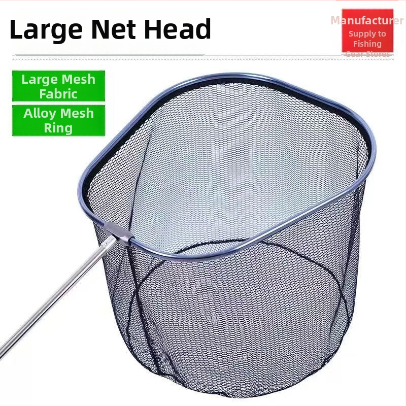 Hlava rybárskej siete s nylonovým sieťovaním, hĺbka 50, model c102, nosnosť 20