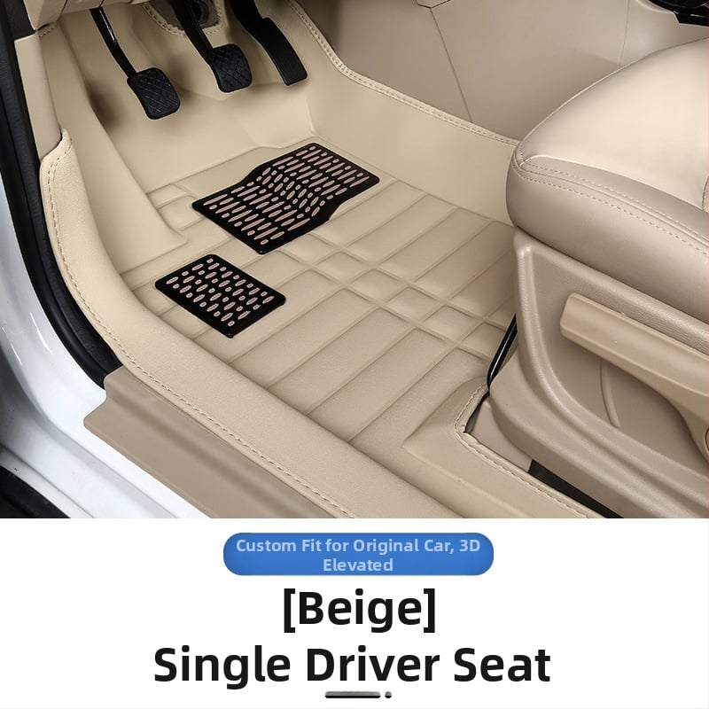 Baojun 730 πατώματα αυτοκινήτου, για επτά θέσεις, πλήρης περιμετρική κάλυψη, PVC υλικό, δερμάτινες επένδυσεις ποδιών, χωρίς λογότυπο