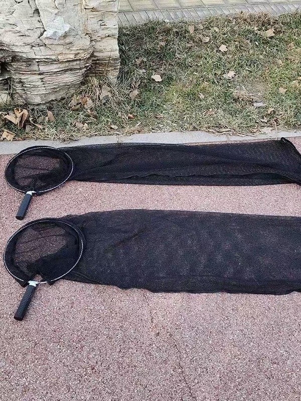 Nehrđajuća čelična mreža za velike ribe, s finim očima, otvor 30 mm, dubina mreže 1,5 m