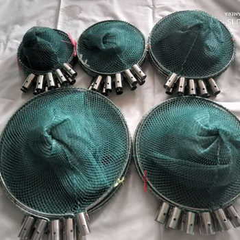 Стоманена глава за риболовна мрежа, фиксирана ориентация, неразгъваща се, аксесоар Haoxin fishing gear