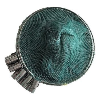 Стоманена глава за риболовна мрежа, фиксирана ориентация, неразгъваща се, аксесоар Haoxin fishing gear