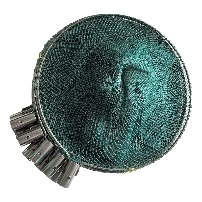 Стоманена глава за риболовна мрежа, фиксирана ориентация, неразгъваща се, аксесоар Haoxin fishing gear