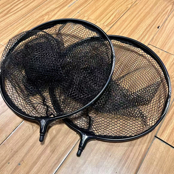 Алуминиев корпус на главата на уловна мрежа за риболов, удебелен, дизайн против закачане, лесно разглобяване, за големи риби