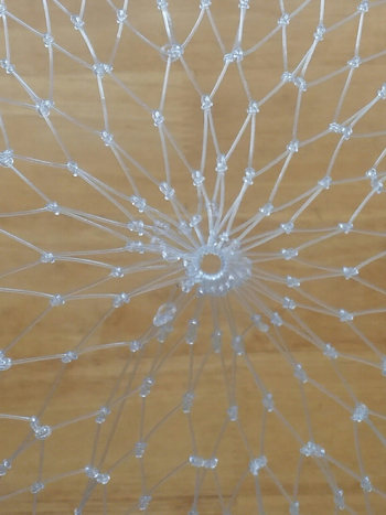 Прозрачна торбичка за риболовна мрежа, тъкана найлонова конструкция, анти заплитане