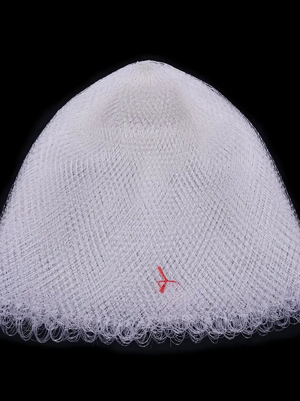 Прозрачна торбичка за риболовна мрежа, тъкана найлонова конструкция, анти заплитане