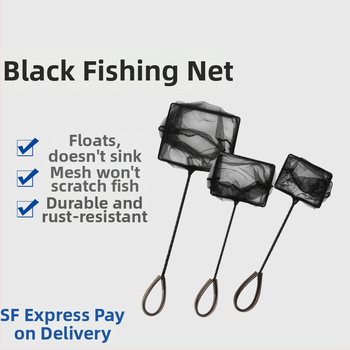 Akvarijná sieť na ryby — Ruisheng; materiály: PVC gumové čiastočky; galvanizovaná železná drôt; polyesterová sieť