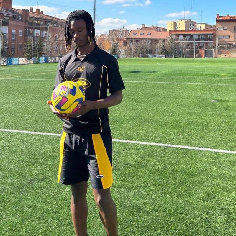 Oversize pamučna majica s tiskom slova, okrugli izrez