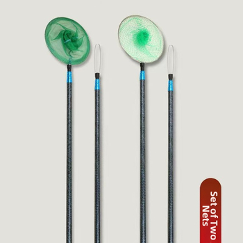 Izolovaný teleskopický prút na sieť s dvojitou sadou, extra hrubý, výsuvný