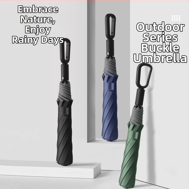 Kétoldalas automata esernyő, 8 acél bordával, 210T anyagú szövet, UPF>50, acél tengely és műanyag nyél, Tianxiu