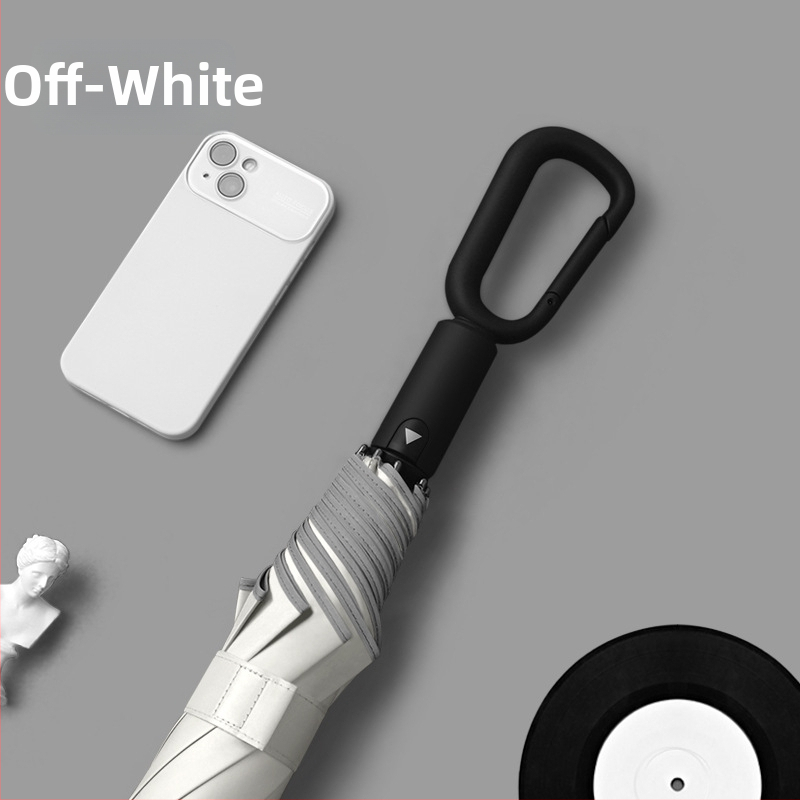 Kétoldalas automata esernyő, 8 acél bordával, 210T anyagú szövet, UPF>50, acél tengely és műanyag nyél, Tianxiu