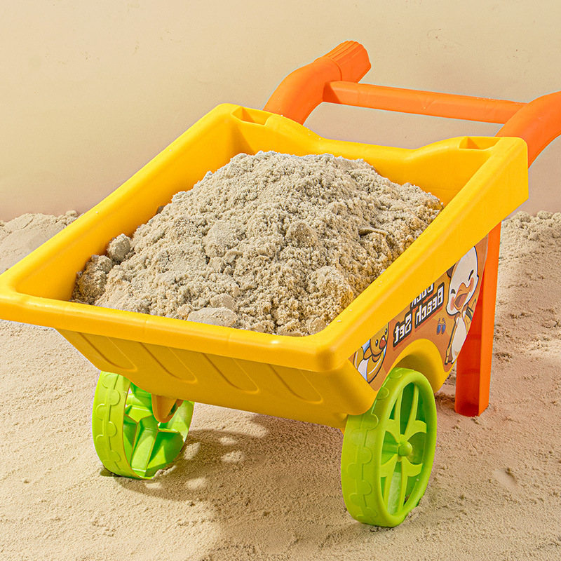 Комплект пясъчни лопатки за деца – пластмасови плажни водни играчки, интерактивни за игра с родители, марка KBM, за деца на възраст 4–6 години