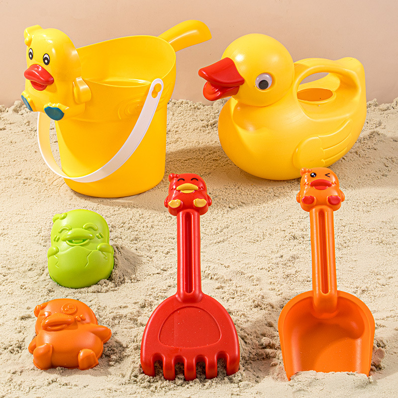Комплект пясъчни лопатки за деца – пластмасови плажни водни играчки, интерактивни за игра с родители, марка KBM, за деца на възраст 4–6 години