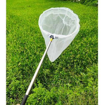 Rovarháló, ultra rövid, teleszkópos, rozsdamentes acélból — Find Butterfly Garden, Kína