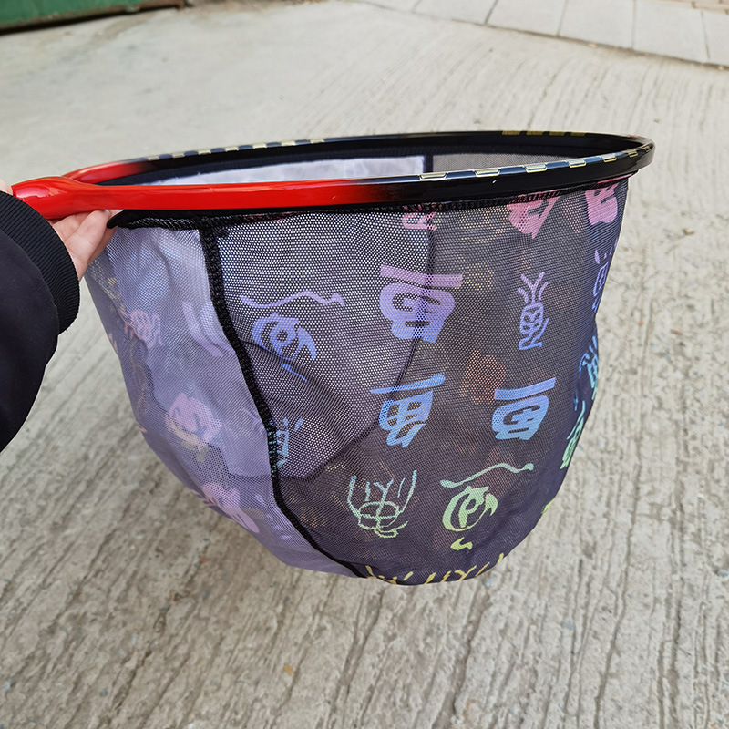 Алуминиева сплав мрежова глава за риболов с антискок дизайн (Материал: алуминиева сплав; Тип: мрежова глава; Характеристика: антискок)