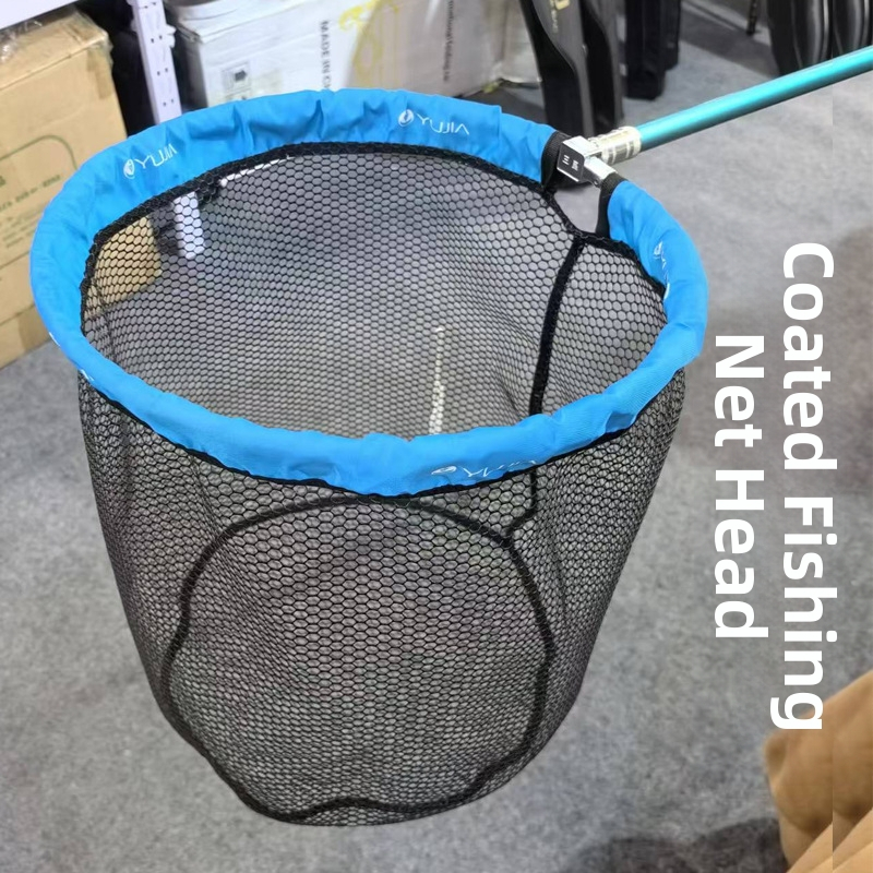 Sklopná hlava rybárskej siete z hliníkovej zliatiny, s lepiacou sieťou, s vymeniteľnou sieťovinou a hrubým kruhom (Nosnosť 50; Hĺbka 35–50 cm)